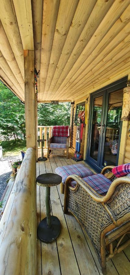 The Miners Log Cabin Blaina Buitenkant foto